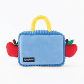 Back view of ZippyPaws Lunchbox with Apples Hide and Seek Dog Toy.